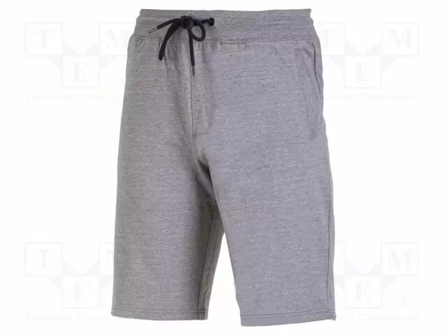 SWEATSHORTS - SIZE: L - GREY - SHORT - 320G/M2 - Työ- ja suojavaatteet - LAHTI-L4071403 - 1