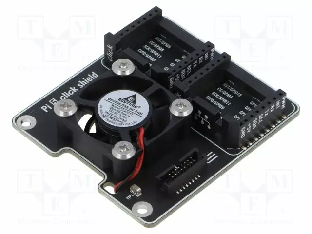 MULTIADAPTERI - ANALOGINEN,GPIO,I2C,PWM,SPI,UART - 3,3VDC,5VDC - Embedded järjestelmien lisätarvikkeet - MIKROE-6423 - 1
