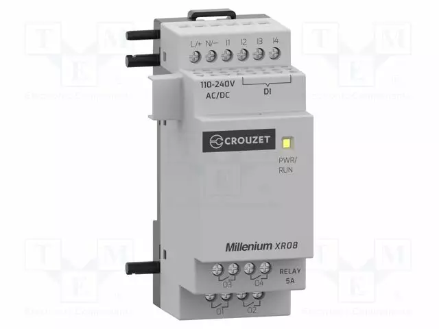 AUTOMATION MODULE: EXTENSION - IN: 4 - OUT: 4 - OUT 1: RELAY - MILLENIUM - Ohjelmoitavat releet - MXR08U3 - 1