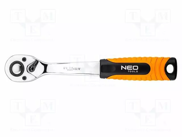 WRENCH: RATTLE - 1/4" - WITH SWITCH - 145MM - TEETH: 72 - Hylsyavaimet - NEO-08-503 - 1