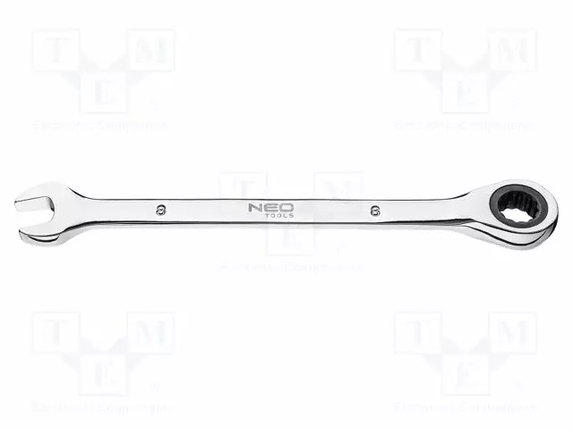 WRENCH: COMBINATION SPANNER - RATTLE - 8MM - CHROM-VANADIUM STEEL - Vääntötyökalut ja kiintolenkit - NEO-09-063 - 1