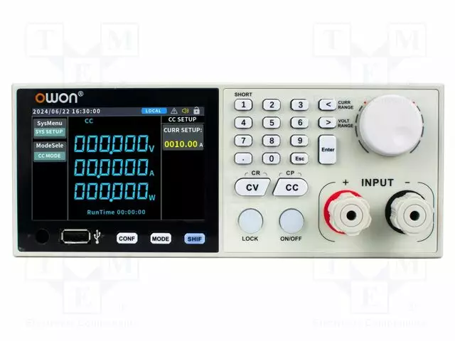 ELEKTRONISET KUORMAT - 0÷150V - 0÷40A - 500W - 215X88X375MM - Elektroniset kuormat - OEL8513 - 1