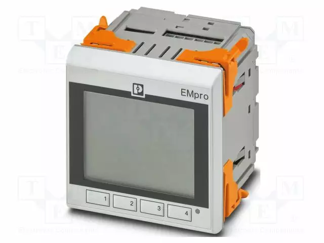 MITTARI: VERKON PARAMETRIT - ETULEVYLLE,VAAKASUORA - LCD - EMPRO - Digitaaliset paneelimittarit - PH-2907953 - 1