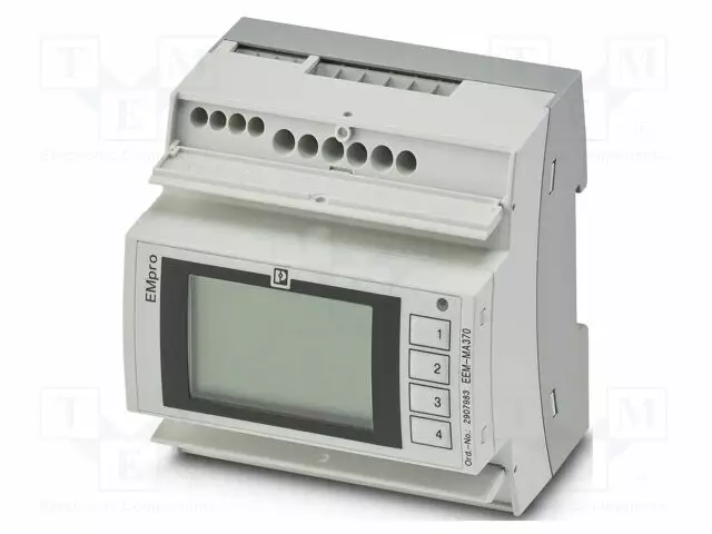 MITTARI: VERKON PARAMETRIT - DIN-KISKOLLE,VAAKASUORA - LCD - EMPRO - Digitaaliset paneelimittarit - PH-2907983 - 1