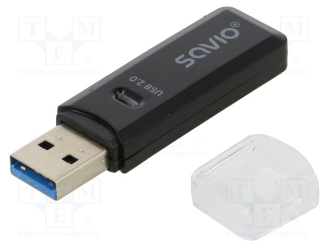 MUISTIKORTINLUKIJA: MUISTI-USB A-PISTOKE - USB 2.0 - PNP - 480MBPS - Tietokonetarvikkeet - muut - SAVAK-63 - 1