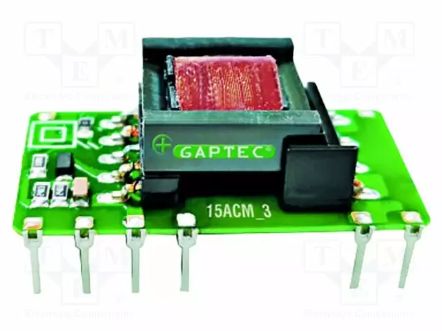 AC/DC MUUNNIN - 15W - TULOJÄNNITE 85÷305VAC,120÷430VDC - LÄHTÖJÄNNITE 15VDC - OUT: 1 - AC/DC muuntimet - 15ACM-15S3 - 1