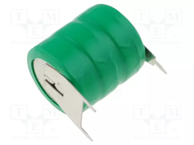AKKU: NI-MH - 3,6V - 80MAH - 3PIN - Ø16X18MM - LATAUSLÄMP: 0÷45°C - 1KPL - Akut - ACCU-803 - 1