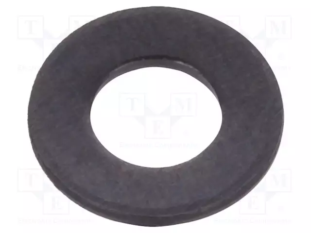 ALUSLEVY - PYÖREÄ - M3 - D=7MM - H=0,5MM - TERÄS - MUSTA - Aluslevyt ja prikat - B3BN14683 - 1