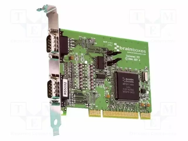 ANALOGISTEN LÄHTÖJEN KORTTI - PCI,RS422/RS485 X2,UART - 190MA - Teollisuusverkot - UC-313 - 1