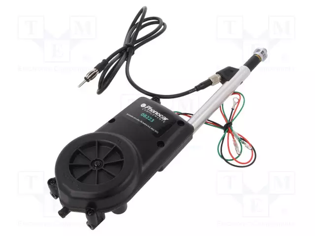 ANTENNI - AUTO-0,8M - AM,FM - YLEISMALLINEN - 1,2M - KROMI - Autoantennit - PHONOCAR-8223 - 1