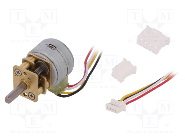 ASKELMOOTTORI-5÷12VDC - AKSELI: D UURRE - MAX.58,8MNM - Askelmoottorit - DF-FIT0503 - 1