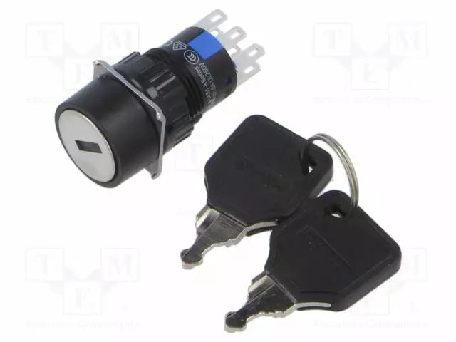 AVAINKYTKIN - ASENNOT: 1 - KYTK.TAPA: ON-(ON) - Avainkytkimet - LAS1-AY-22Y23 - 1