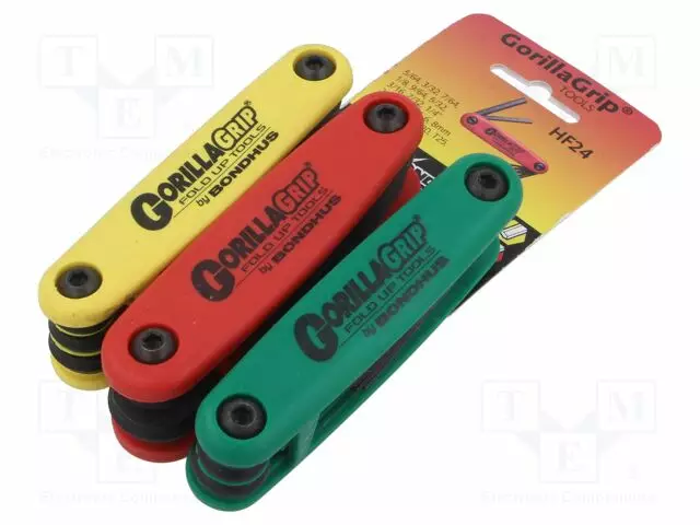 WRENCH: IMBUS TORX®-SET - INCH - 3PCS - KIT: 12587,12589,12634 - Hylsyavainsarjat - BONDHUS-12533 - 1