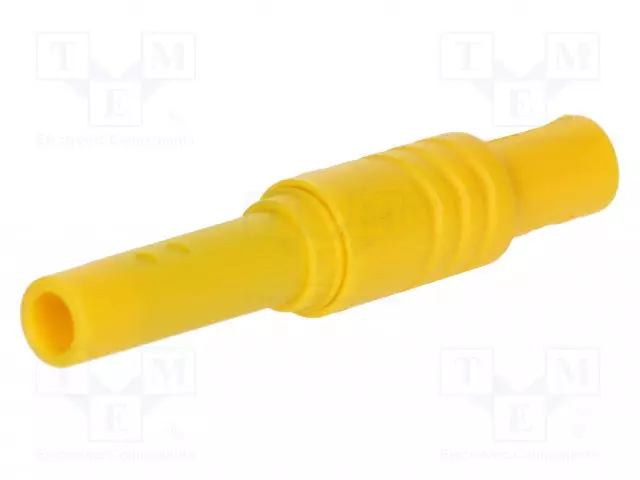 LABORATORIOBANAANILIITIN 4MM - PISTORASIA - 1KVDC - 24A - KELTAINEN - Banaanijatkoliittimet - 934096-103 - 1