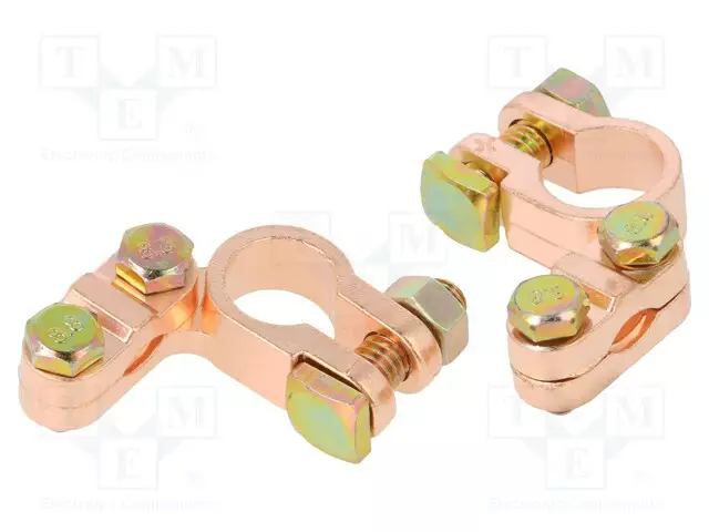 BATTERY CLAMPS - STANDARD - RECHARGEABLE BATTERY 12V - Paristopitimet, liittimet ja tarvikkeet - BP-GA003 - 1