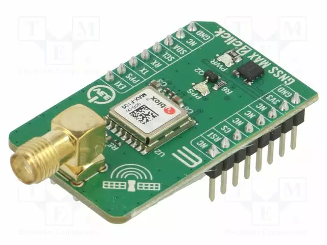CLICK BOARD - PROTOTYYPPIPIIRILEVY - KOMP: MAX-F10S - GNSS,GPS - Laajennuslevyt - MIKROE-6353 - 1