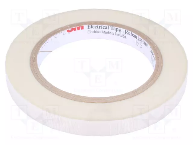 ERISTYSTEIPPI - W: 12MM - L: PAKS.: 0,177MM - VALKOINEN - Eristysteipit ja -nauhat - 3M-69-12-33 - 1