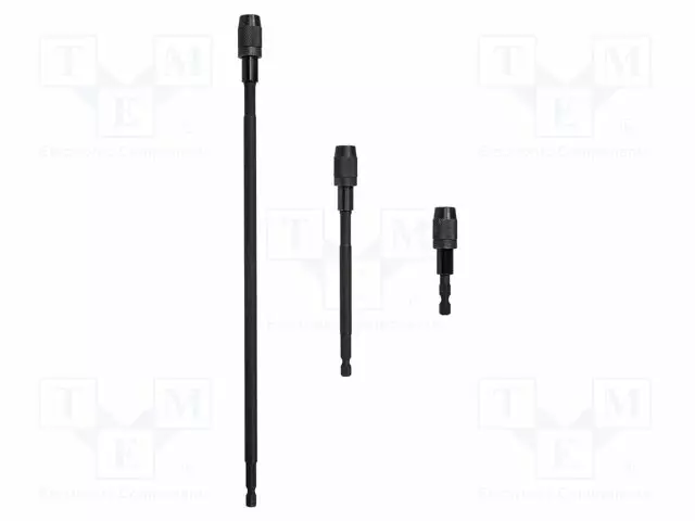 EXTENSION-SET - E6,3MM,HEXAGONAL - CHROM-VANADIUM STEEL - IMPACT - Hylsyavaimet - CK-T2941-3 - 1