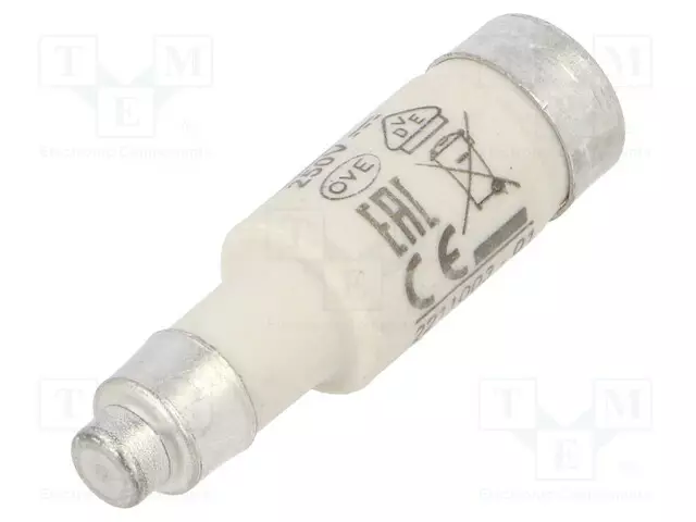 6A - 400VAC - 250VDC - GG - KERAAMINEN - D01 - D0 - Sulakkeet D - 002211003 - 1