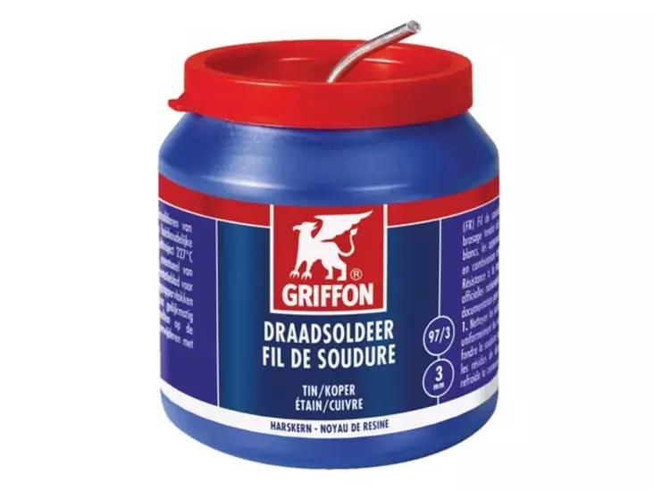 GRIFFON - SOLDER WIRE - TIN/COPPER - 97/3 - Juotostinat ja muut juotosaineet - SC2653 - 1