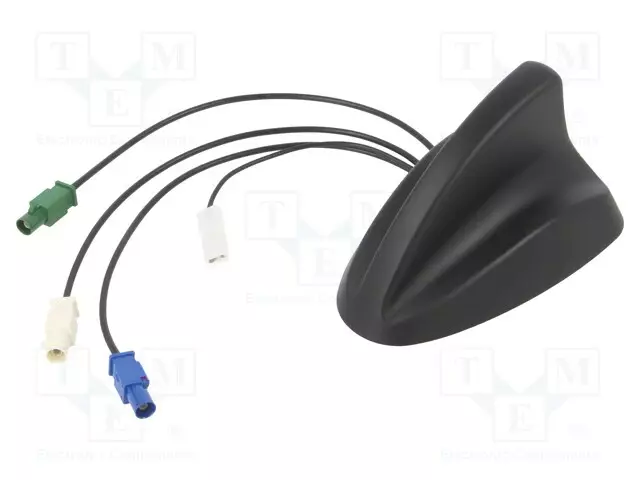 ANTENNI - AUTO-SHARK - AM,DVB-T,FM,GPS,TV - YLEISMALLINEN - 0,25M - Autoantennit - 7727083 - 1