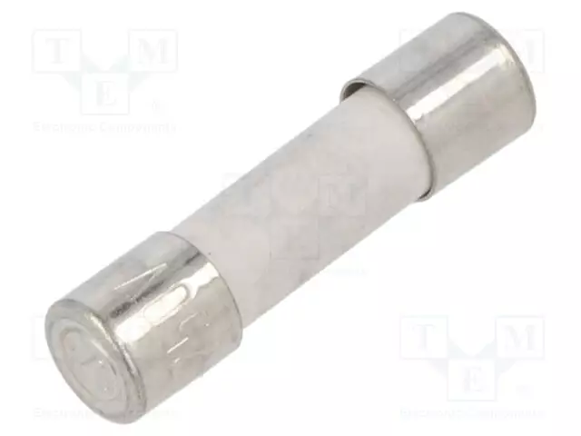 6,3A - 250VAC - HIDAS SULAKE - MESSINKI - Sulakkeet 5x20mm - hitaat - 179200.6.3 - 1
