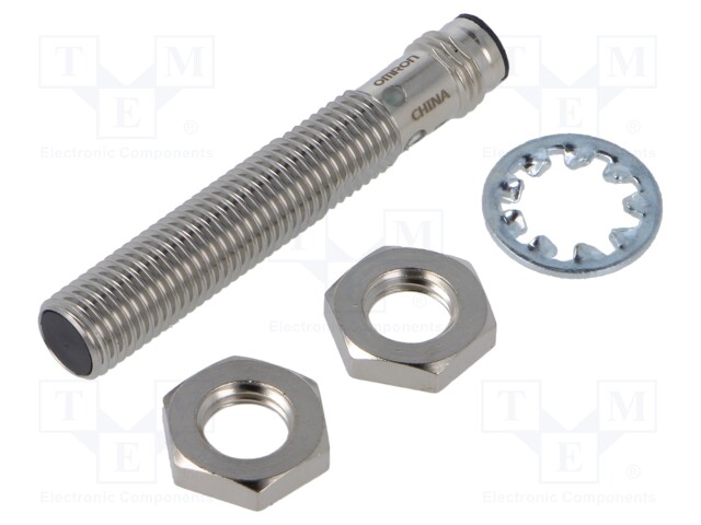 INDUKTIIVINEN ANTURI - OUT: PNP / NO - 0÷2MM - 10÷30VDC - M8 - IP67 - Teollisuus induktiiviset anturit - E2E-X2B1TL8-M3 - 1