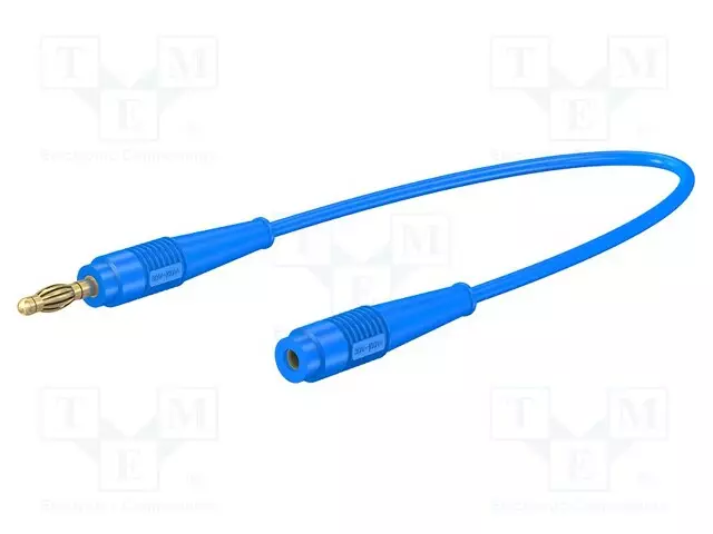 JATKOKAAPELI - 19A - BANAANIPISTORASIA 4MM,BANAANIPISTOKE 4MM - Mittausjohdot - AK410-LB-41A-23 - 1