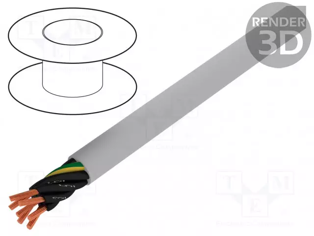 JOHTO - PRO-MET - 7G1MM2 - SUOJAAMATON - 300V,500V CU - LANKA - Suojaamattomat moninapakaapelit - 470071YY-GE033 - 1