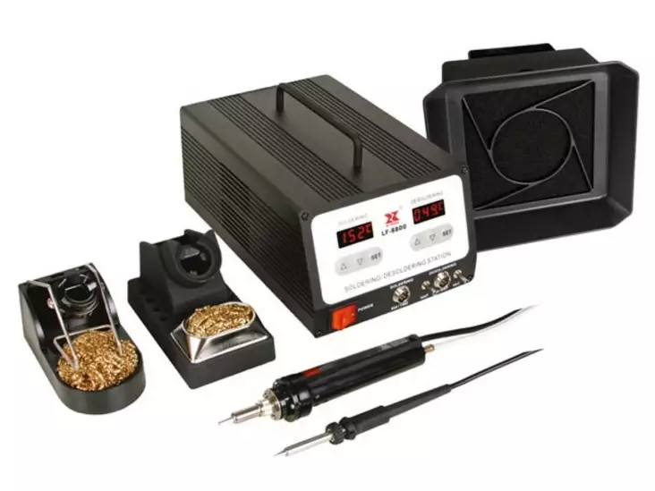 JUOTOS- JA JUOTTEENPOISTOASEMA 100W/230V SÄÄDETTÄVÄ LÄMPÖTILA - Juotosasemat - VTSSD3 - 1