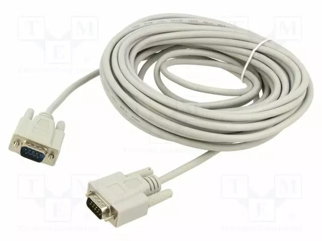KAAPELI - D-SUB 9PIN PISTOKE,MOLEMMIN PUOLIN BEIGE - Tietokonekaapelit ja -adapterit - DELOCK-82983 - 1