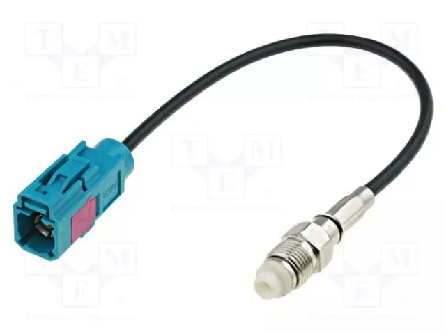 KAAPELI - FAKRA-PISTORASIA,FME NAARAS - SUORA - 0,15M - Antennijohdot - A9543 - 1