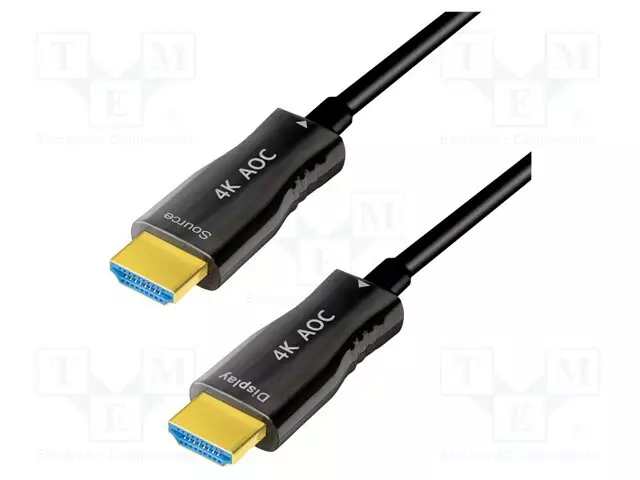KAAPELI - HDMI-PISTOKE,MOLEMMIN PUOLIN MUSTA - METALLI - HDMI, DVI, DisplayPort johdot - CHF0103 - 1