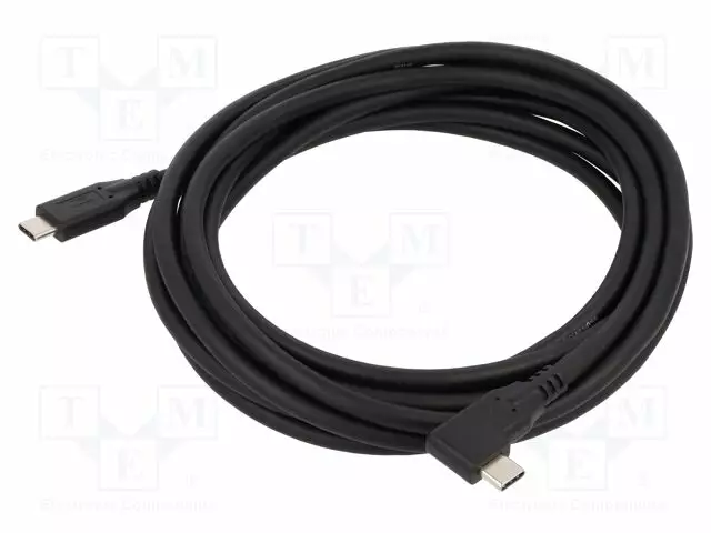 KAAPELI - THUNDERBOLT 3,THUNDERBOLT 4,USB 3.2 - 3M - MUSTA - PVC - USB kaapelit ja adapterit - GOOBAY-79423 - 1