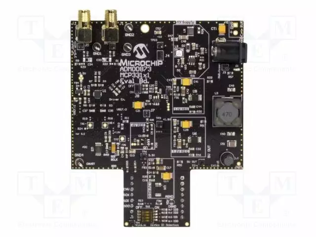 KEHITYSALUSTA - MICROCHIP - MCP331X1 - A/D MUUNNIN - 9VDC - Microchip kehityspaketit - ADM00873 - 1