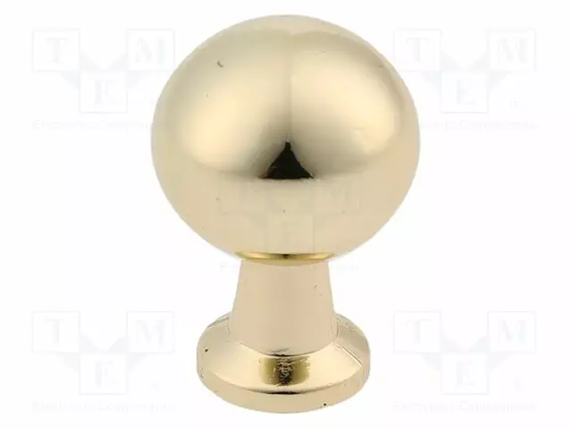 KNOB - Ø: 23MM - H: 33MM - ZAMAK - NORD - PLATING: GALVANIZED - FURNITURE - Sormiruuvit ja nupit - GTV-GZ-NORD-1-03 - 1