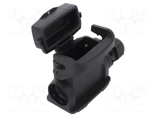 LIITINKOTELO: HDC - KOKO 10A - PANEELIASENNETTAVA,JOHTOON - HAN-ECO® A - IP65 - HARTING liittimet - 19461100253 - 1