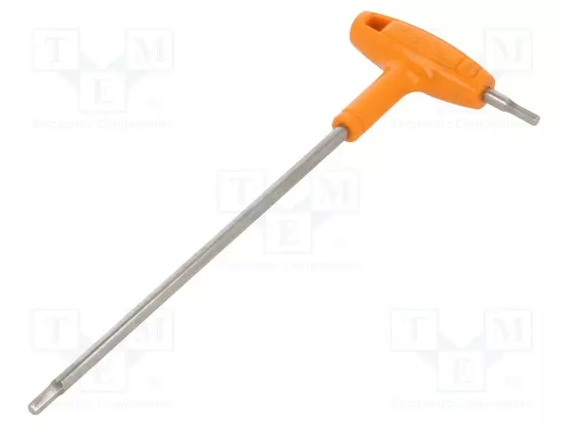 WRENCH: HEX KEY - HEX 3MM - STAINLESS STEEL - KIND OF HANDLE: T - Kuusiokolo- ja TORX avaimet - BE96TINOX3 - 1
