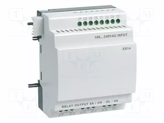 AUTOMATION MODULE: EXTENSION - IN: 8 - OUT: 6 - OUT 1: RELAY - IP20 - Ohjelmoitavat releet - CROUZET-88970233 - 1