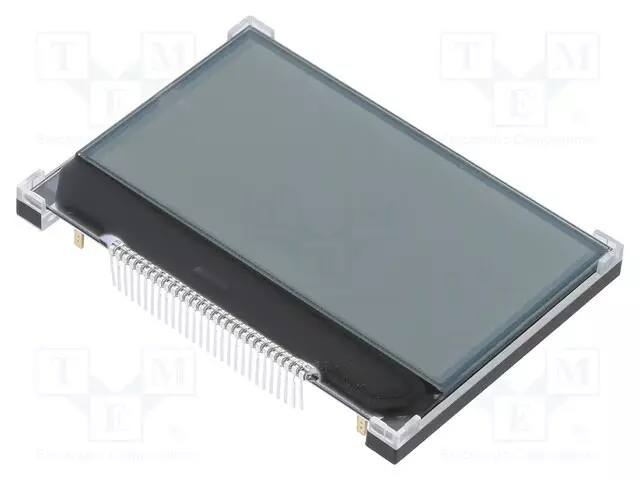 LCD NÄYTTÖ - GRAAFINEN - 128X64 - FSTN POSITIVE - 68,8X49,2X8,5MM - Graafiset LCD-näytöt - 64128L-FC-BW-3 - 1