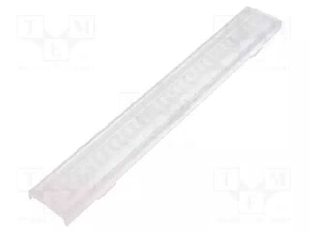 LED-LINSSI - SUORAKULMA- LÄPINÄKYVÄ - H: 9,5MM - Linssit LEDeille - F15523 - 1