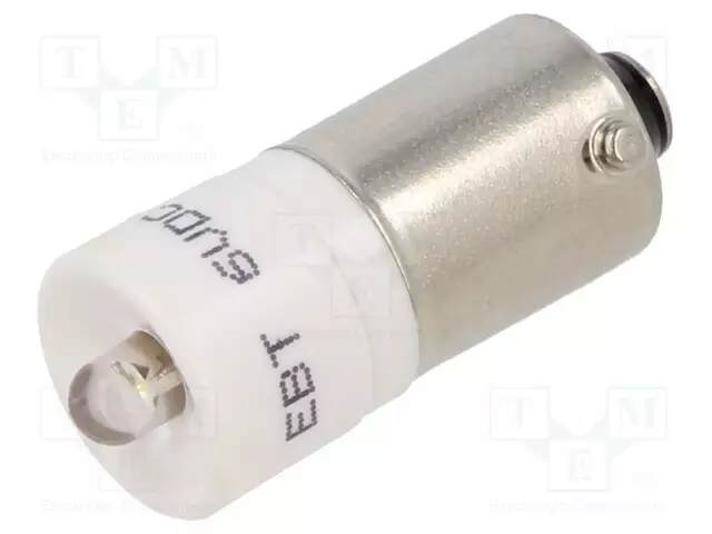 LED LAMPPU - VALKOINEN - BA9S,T10 - 6VDC - MUOVI - -20÷60°C - Merkkivalot ja pienoislamput - 1860015W3 - 1