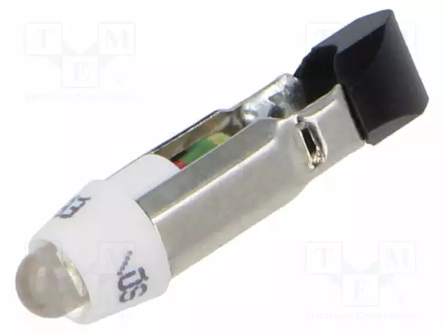 LED LAMPPU - VALKOINEN - T5,5K - 24VDC - 24VAC - MUOVI - 3MM - -20÷60°C - Merkkivalot ja pienoislamput - 1504135W3 - 1