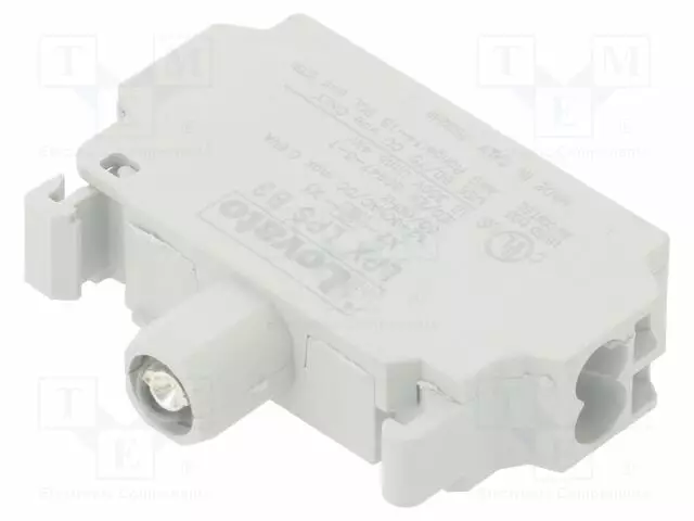 LED MERKKIVALORUNKO - 22MM - PLATINUM - VALAISTUS: LED - ETUPUOLI- - Taulukytkimien lisävarusteet - LPXLPSB3 - 1