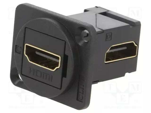 LIITIN - PISTORASIA - HDMI-PISTORASIA,MOLEMMIN PUOLIN - FT - 19X24MM - HDMI liittimet - CP30253 - 1