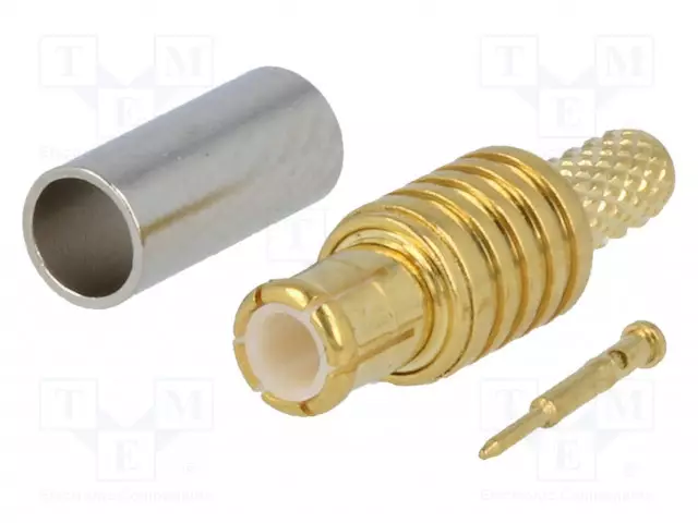 LIITIN: ANTENNI-PISTOKE - MCX-A - SUORA - Autoantennien liittimet ja adapterit - CONN.13 - 1