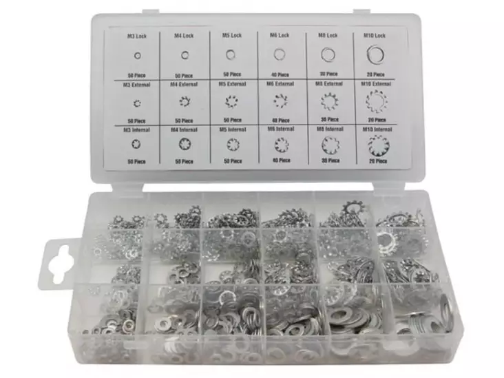 LUKITUSALUSLEVYLAJITELMA - 720 kpl - Erikoiskäsityökalut - HAS03 - 1