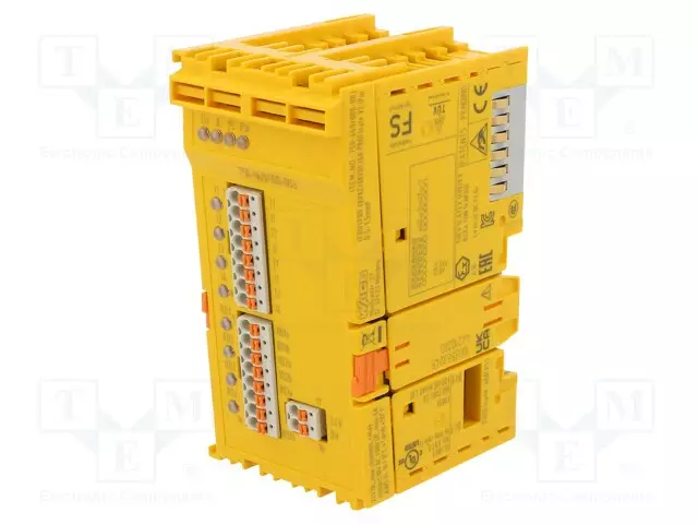 AUTOMATION MODULE: ANALOG INPUT - OUT: 4 - IN: 4 - OUT 1: RELAY - IP20 - PLC ajurit - 750-669000-003 - 1