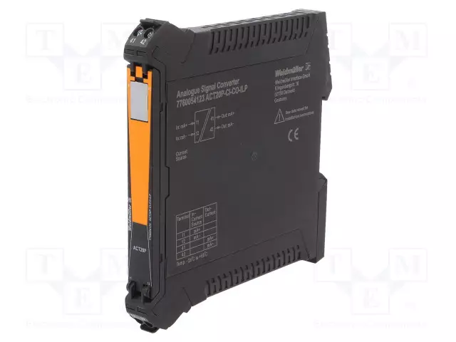 MUUNTAJA: ANALOGISET SIGNAALIT - DIN-KISKOLLE - 0÷20MA,4÷20MA - Teollisuus mittamuuntimet ja erottimet - 7760054123 - 1