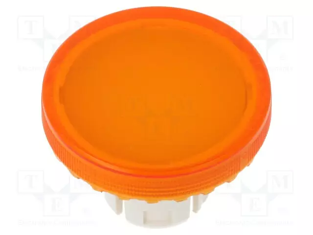 NÄPPÄIMEN LINSSI - 22MM - 61 - ORANSSI,LÄPINÄKYVÄ - MUOVI - Taulukytkimien lisävarusteet - 61-9642.3 - 1